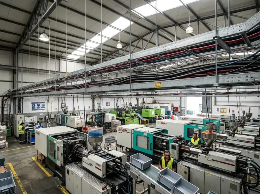 Nave industrial con instalación eléctrica ejecutada por TVME